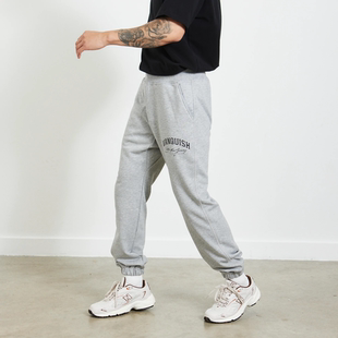 折扣清仓英国VANQUISH BETTER系列VQ男女运动健身休闲宽松棉长裤