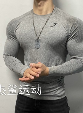 牛货英国Gymshark vital男款主打无缝运动健身透气舒适显身材T恤