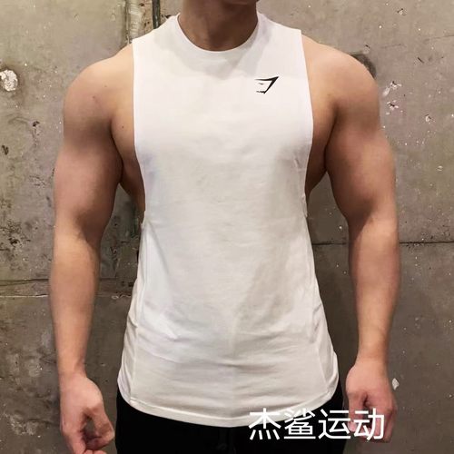 断码清仓GYMSHARK REACT男运动健身透气小标无袖坎肩（不退换）