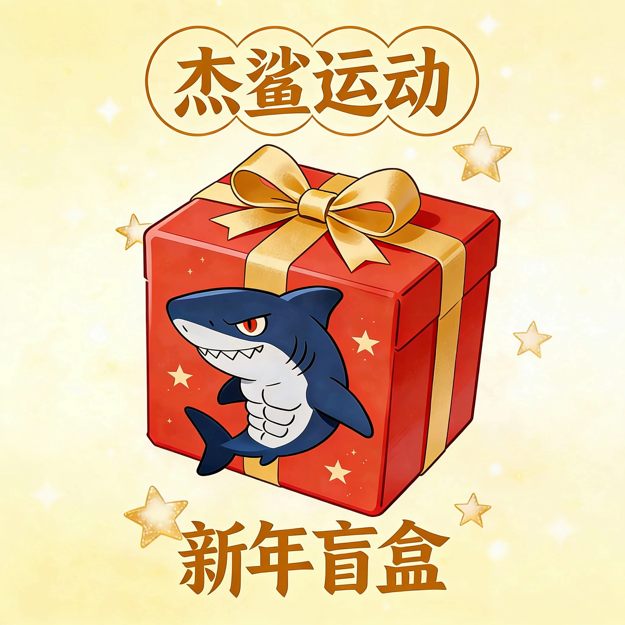 年度福利杰鲨运动休闲男子四季款随机福袋（不退换）