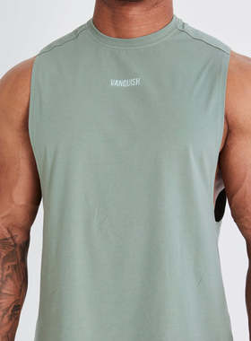 现货英国VANQUISH ESSENTIAL男运动休闲VQ弹性棉无袖背心 i5