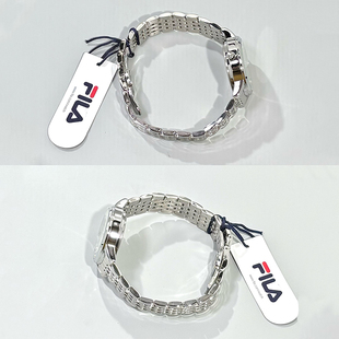 FILA斐乐女生手表女士小众轻奢小圆表女款 送女友生日礼物礼盒6601