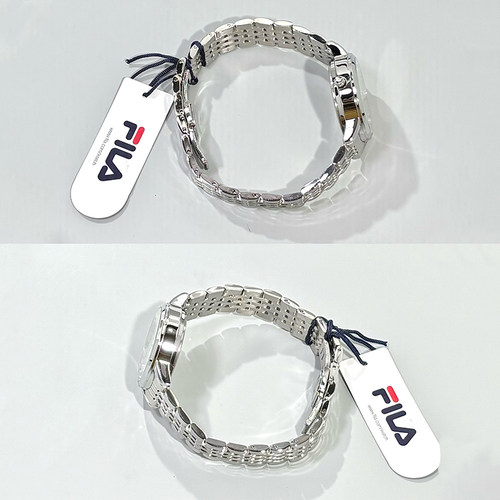 FILA斐乐女生手表女士小众轻奢小圆表女款送女友生日礼物礼盒6601