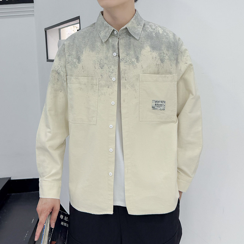 Mansway男道男装第四十九天吕小虎bdls无界纯棉280克加厚衬衫外套