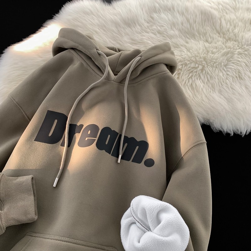 Mansway男道男装nans徐洛淇工作室第四十九天npc宽松加绒连帽卫衣