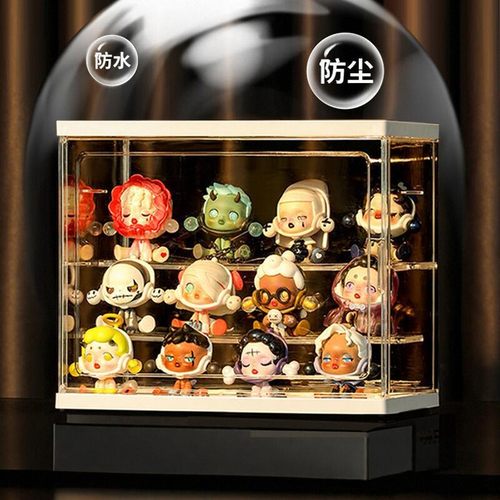 防尘防水大空间可叠加透明亚克力