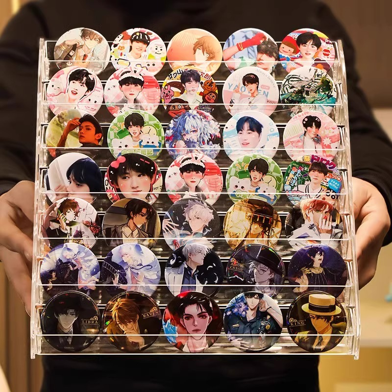 吧唧展示架收纳盒奖牌纪念币