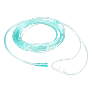 MFLAB蓝柏制氧机吸氧管一次性使用双鼻氧管 氧气输氧管家用鼻吸式