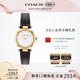 COACH 罗一舟推荐 蔻驰CARY系列无数字石英手表女表情人节礼物