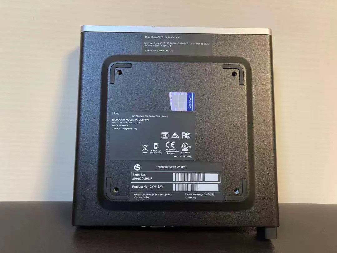 原装惠普电脑HP800G3DM台式整机