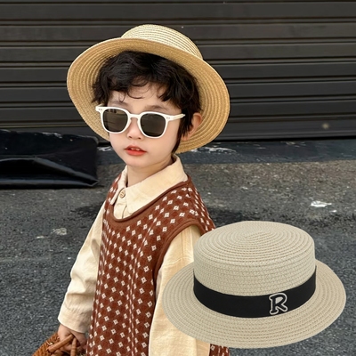 宝宝草帽亲子款夏季男童太阳帽