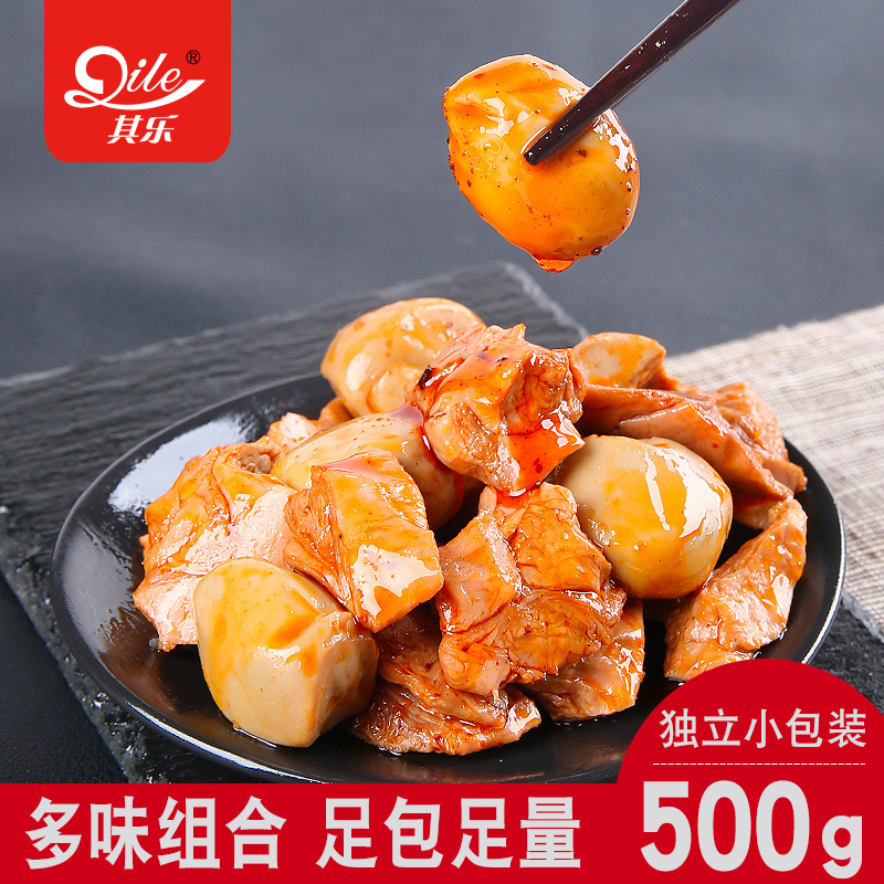 其乐鹌鹑蛋鱼仔500g拉丝蛋白素牛排