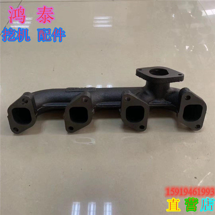 神钢排气支管4JG14BG1五十铃发动机