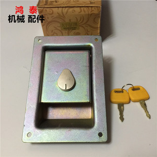挖机配件斗山大宇150/220/215/225/260/300-7 边门锁工具箱锁钥匙