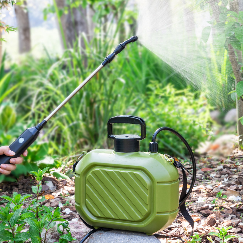 电动喷雾器智能喷洒充电农药喷壶高压锂电池背负式消毒新型打药机