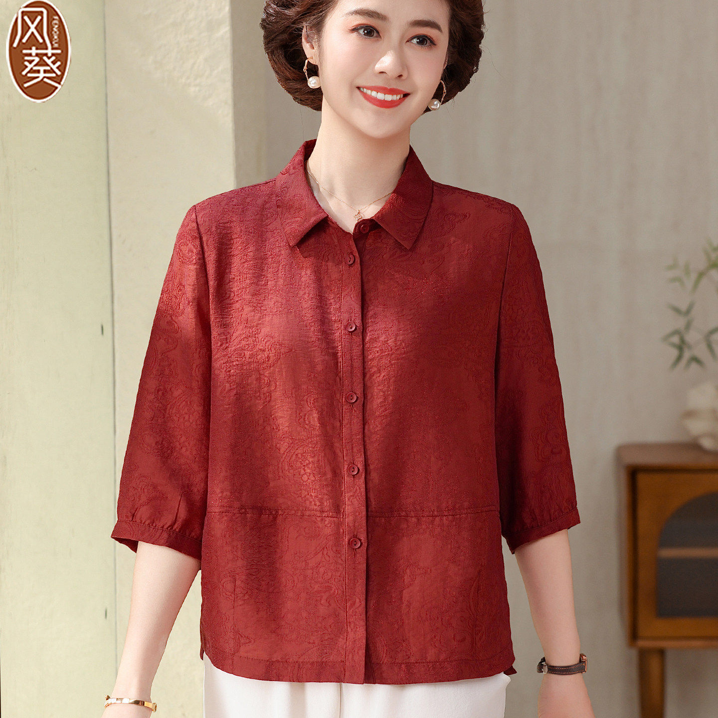 妈妈休闲2026新款夏季纯