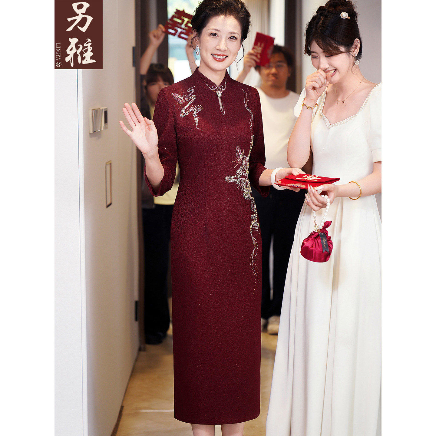 婚礼喜妈妈复古国风中式