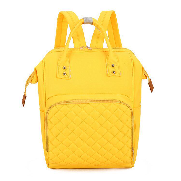 秋冬新款妈妈包韩版尼龙绣线大容量妈咪包出门旅行妈咪包