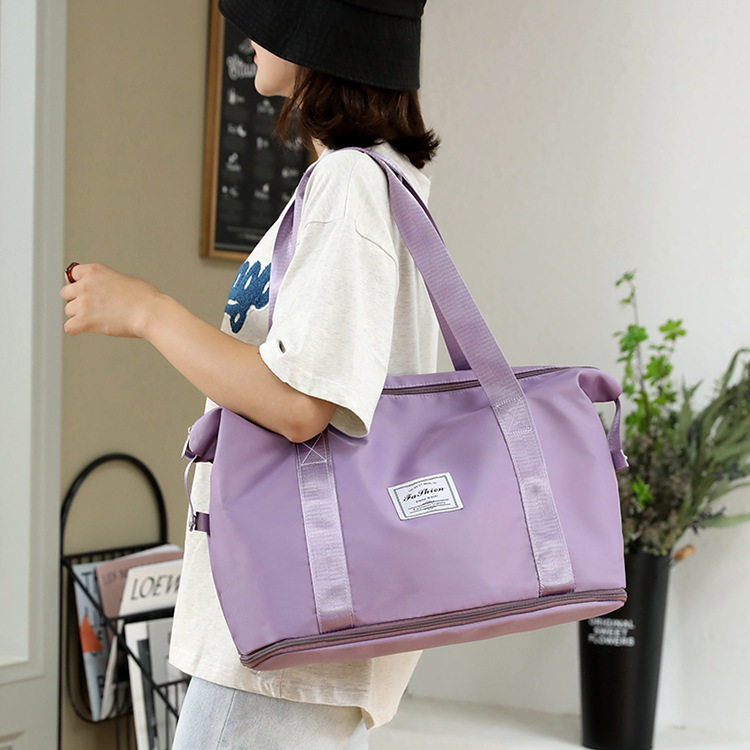 旅行包女短途行李包大容量手提旅游包轻便防水待产包便携收纳包包