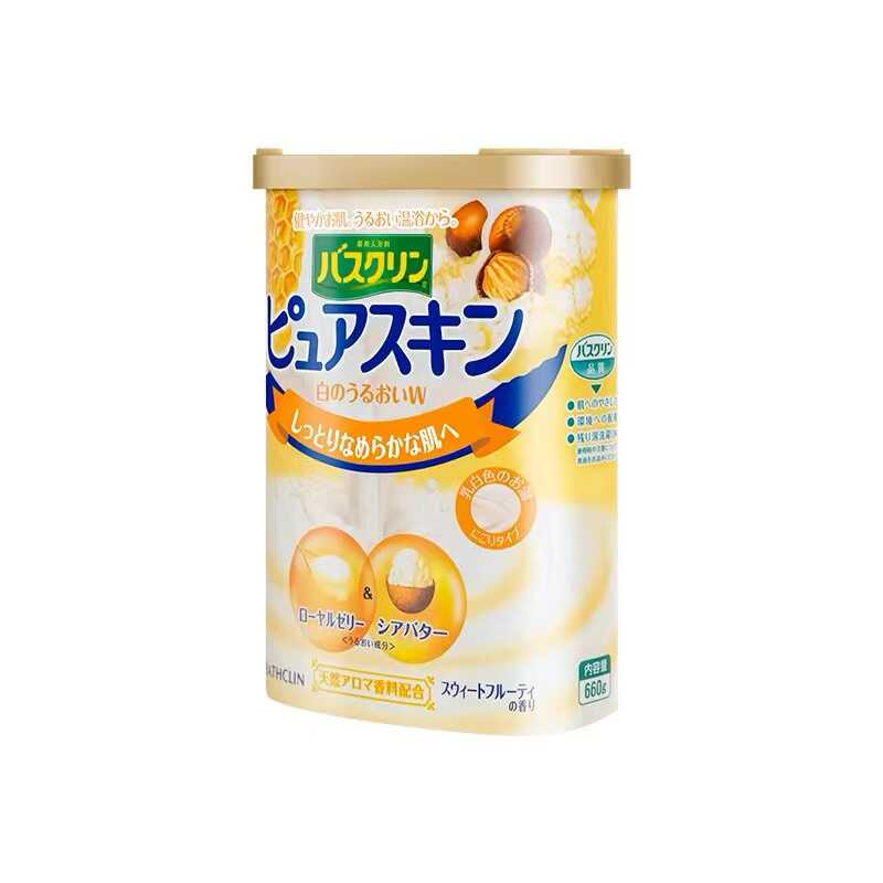 全身日本泡澡蜂王浆浴盐巴斯克林