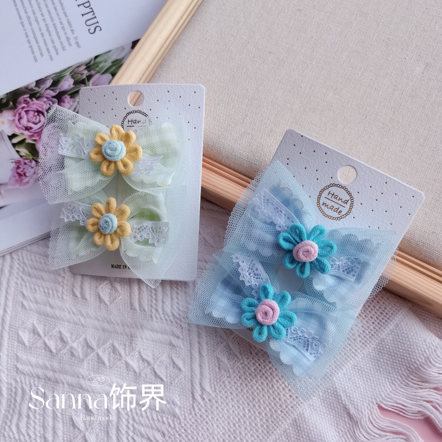 DIY日韩系甜美女孩儿童发饰