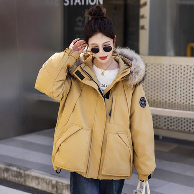 新国标90白鸭绒加肥加大码胖mm200斤中长款孕妇羽绒服外套女2515