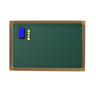 教学专用黑板挂式单面写字白板挂墙式办公会议磁性教学培训专用书写板移动支架辅导班教室双面绿板尺寸可定制