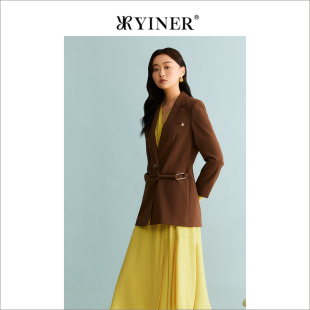 西装 新款 8C33310090 2023秋季 YINER音儿专柜女装