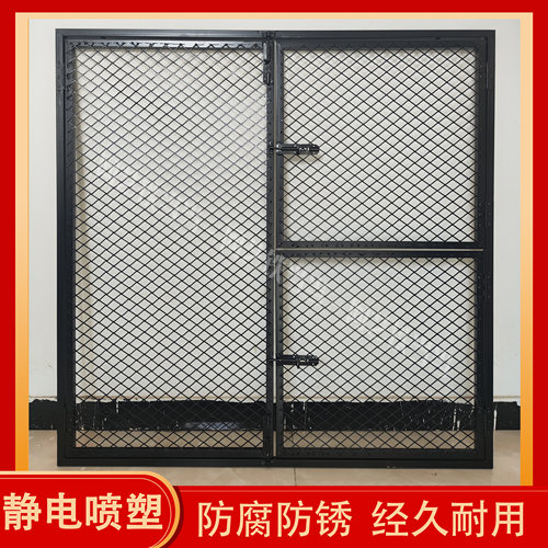 定制家用铁门庭院门猫门单门菱形