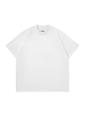 MUNDANE 26SS 素色纯棉宽松廓形t恤
