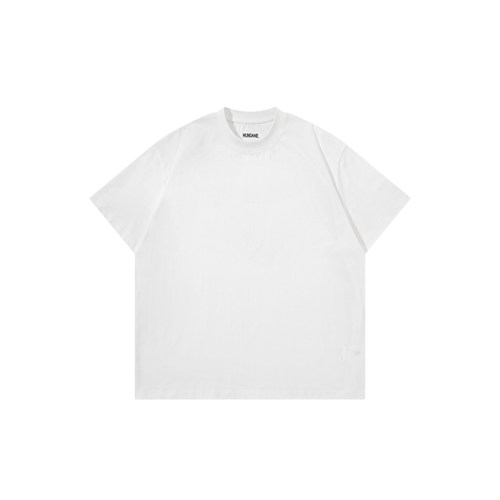 MUNDANE 26SS 素色纯棉宽松廓形t恤
