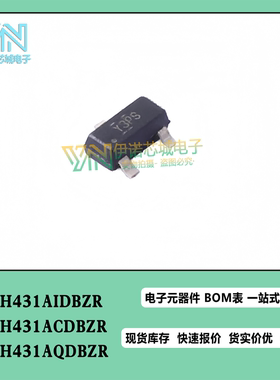 TLVH431AI/Q/CDBZR  Y3T/N/P* 低电压可调节精密并联稳压器SOT-23