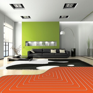 地暖系统 家用全套设备 模块地暖管水地暖免回填电地暖暖气片锅炉