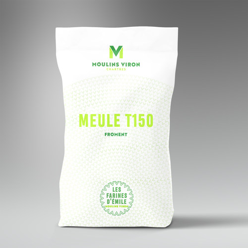 法国进口Moulins Viron T150 烘焙小麦粉 全麦面粉 欧包面包 25kg