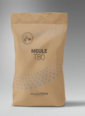 法国进口烘焙Moulins Viron 石磨T80法式全麦粉 面包粉 25kg