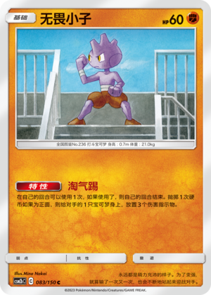 【伊梦卡牌】宝可梦   CSM2bC  简中  无畏小子_C083