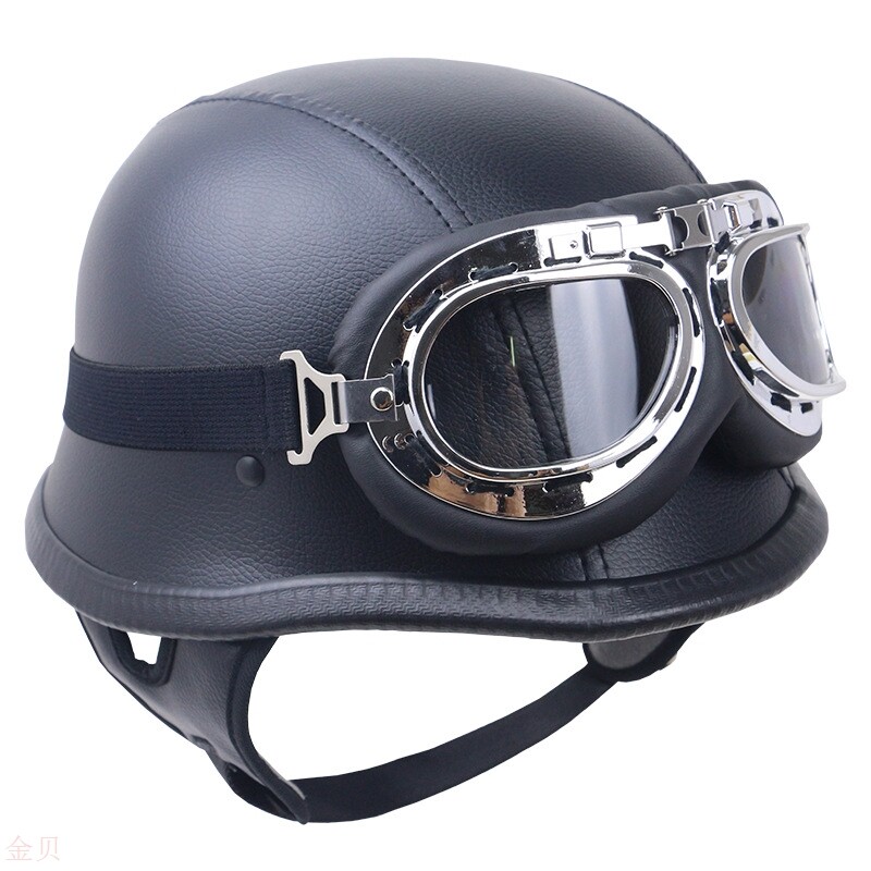 2018新款安全头盔哈雷头盔电动车头盔复古哈雷半盔zj002|msdalam kategori motosikal/Equipment/Fitting, Aksesori Motosikal - dari Buy2taobao.com untuk memberikan perkhidmatan ejen Taobao profesional membeli