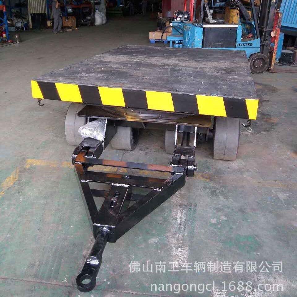 20T模具拖车南工平板拖车液压刹车系统工具拖车