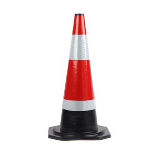 障碍物挡路停车酒店车位汽车塑料路锥反光锥锥形挡车器弹力柱隔离