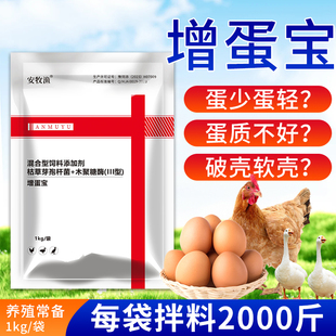 蛋多多增蛋宝兽用鸡鸭鹅兽用芦丁鸡鸽鹦鹉增产改善蛋质饲料添加剂