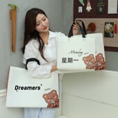童装 衣服袋子女装 礼品袋定制logo 店装 覆膜无纺布购物袋手提袋服装