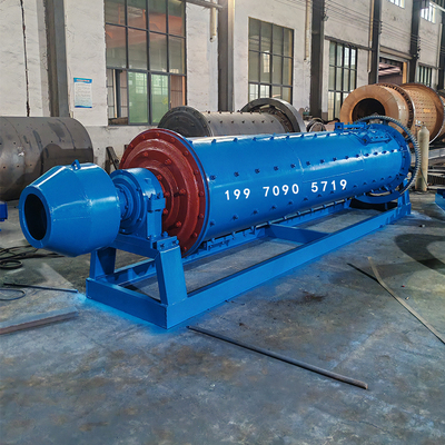 出料200目节能型双仓型球粉机 干粉卧式选矿铝灰0945干式球磨机械