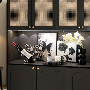 创意小众入户玄关装饰画轻奢客厅电视柜布置用品鞋柜摆件家居好物