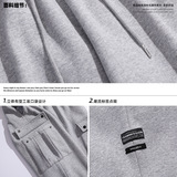 日系平铺2021秋冬新款工装ins风机能高街束脚卫裤H2060，男装休闲裤，电商A362