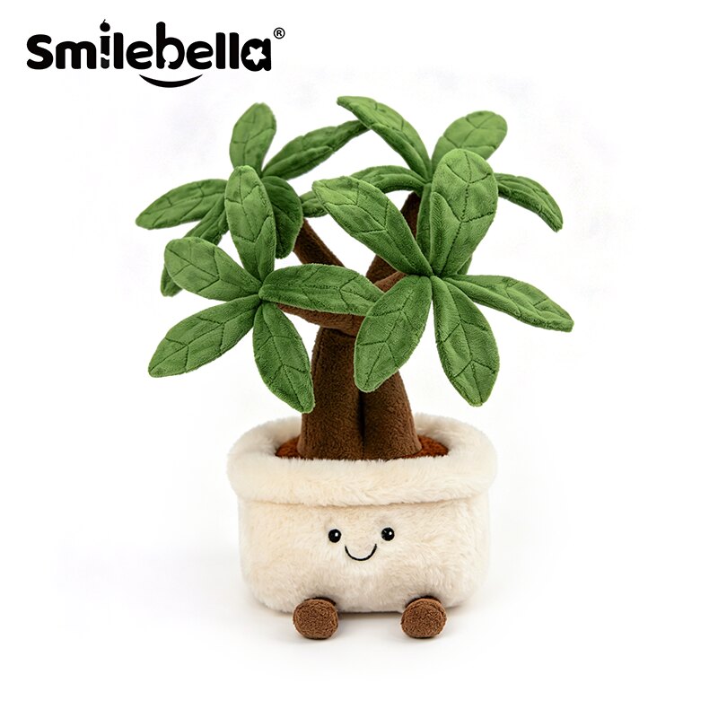 SmileBella发财树毛绒公仔