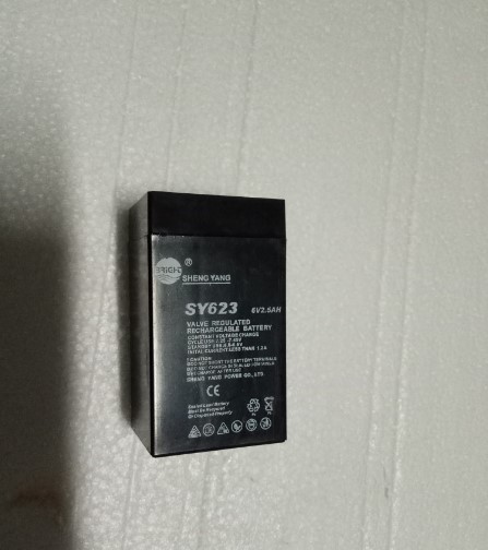 SY623/TY623 6V2.5AH 蓄电池 电瓶 衡器天平/称酸碱电源浦春/友声