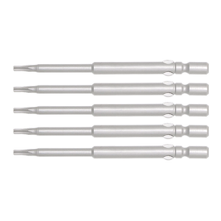电动梅花批咀加长米字螺丝刀电批头起子头T5T6T7T8T10T15T20T25