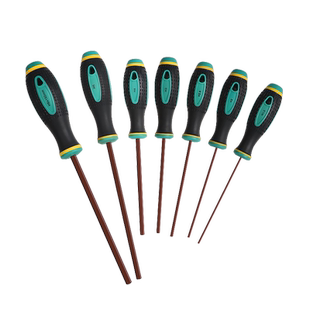 S2钢内六角螺丝刀加长直柄平头六角扳手起子1.5/2/2.5/3/4/5/6mm