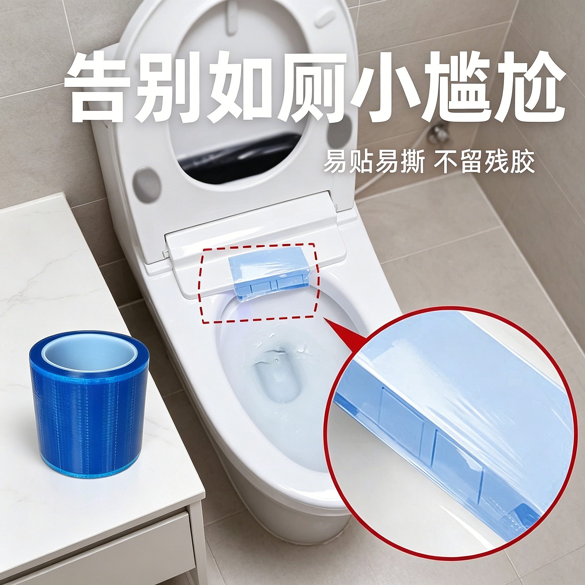 智能马桶防溅尿贴防污男士小便