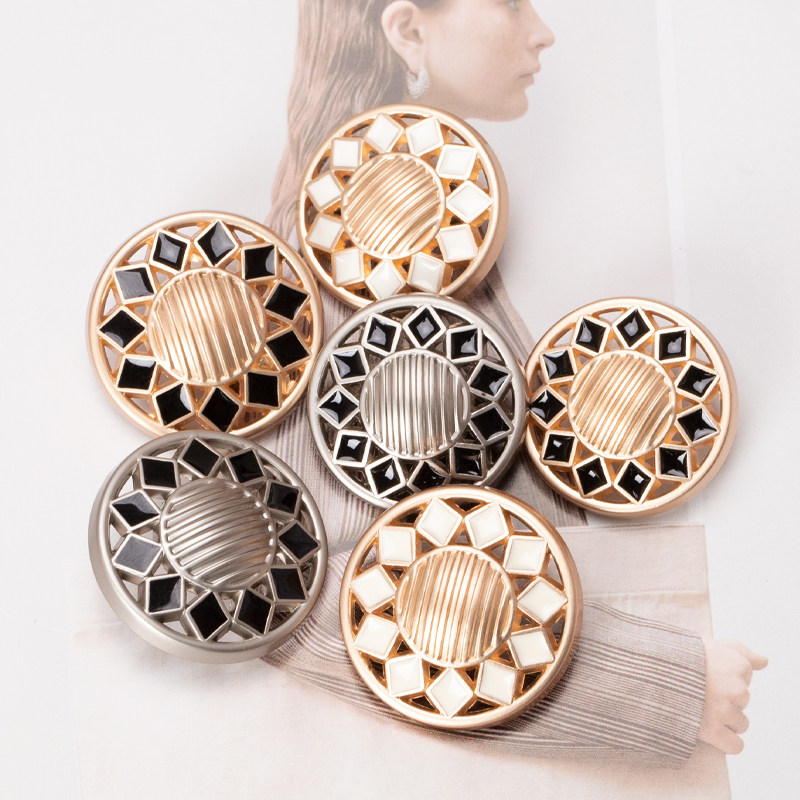 毛衣开衫扣子高端精致时尚衣服纽扣配件西裤针织衫貂皮大衣高档女